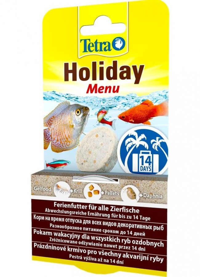 Tetra Holiday Menu "отпуск 14дней"30г корм желе